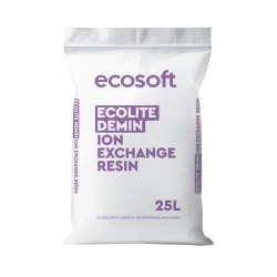 Ecosoft Ecolite Ultrasoft strong acid cation exchange resin 25 L